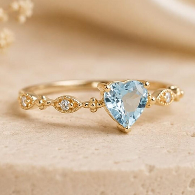 Azure Whisper Ring